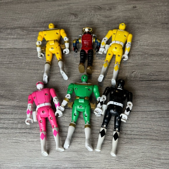 Vintage 1993-1996 Might Morphin Power Rangers Figures Alpha 5 Power Dome - Picture 6 of 16